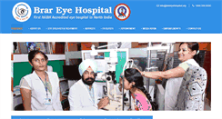 Desktop Screenshot of brareyehospital.org